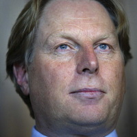 Paul Gelderloos ten tijde van de gang naar de obligatiebeurs